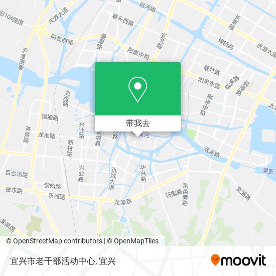 宜兴市老干部活动中心地图