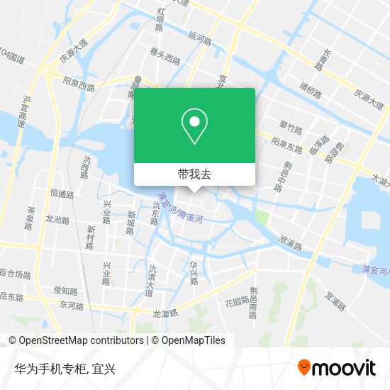 华为手机专柜地图