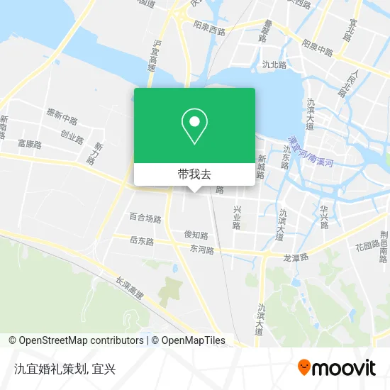 氿宜婚礼策划地图