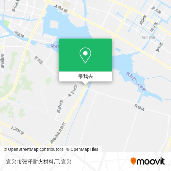 宜兴市张泽耐火材料厂地图