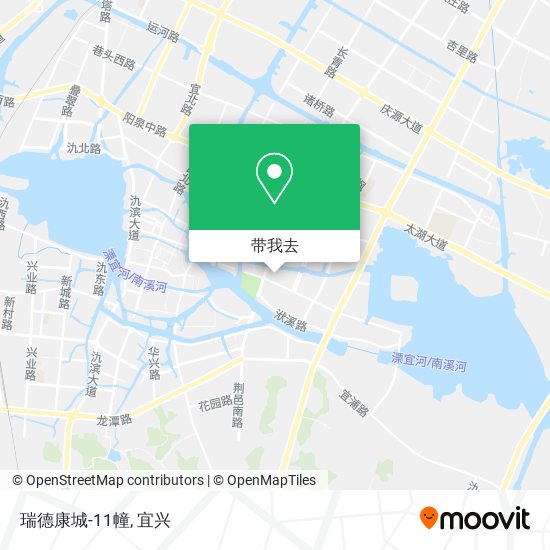 瑞德康城-11幢地图