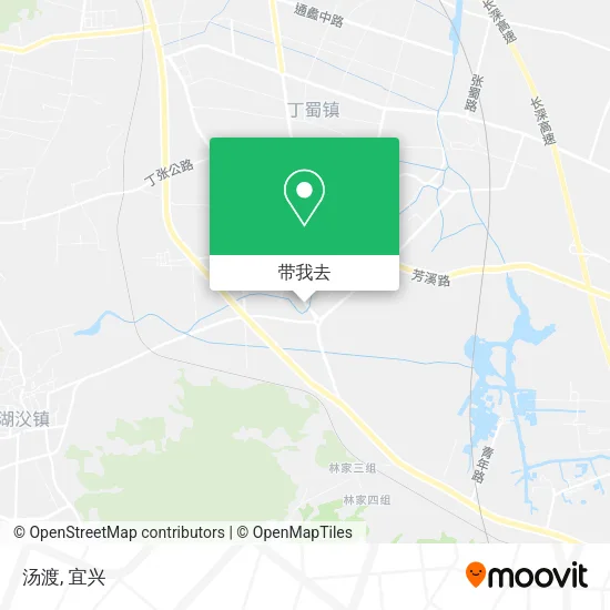 汤渡地图