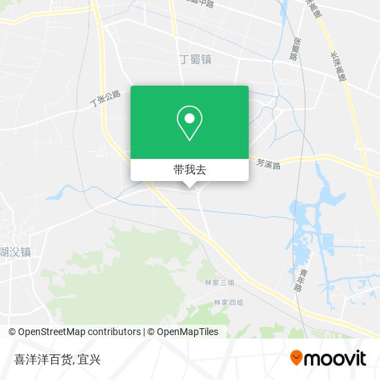 喜洋洋百货地图