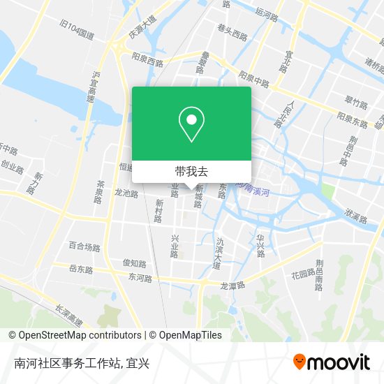 南河社区事务工作站地图