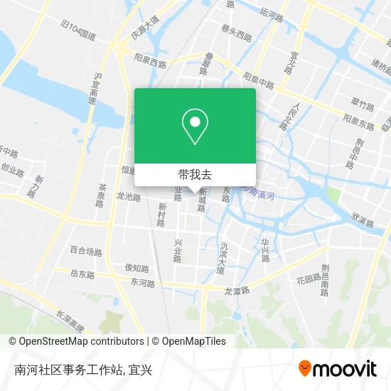 南河社区事务工作站地图