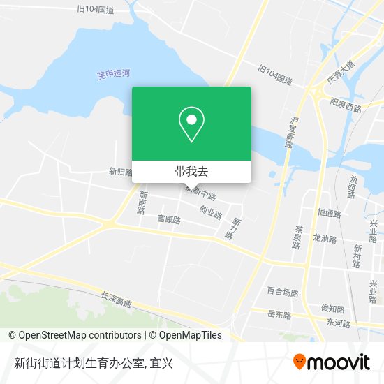 新街街道计划生育办公室地图
