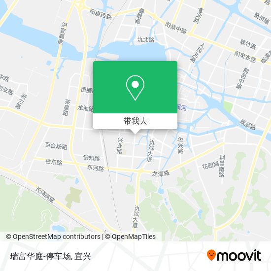 瑞富华庭-停车场地图