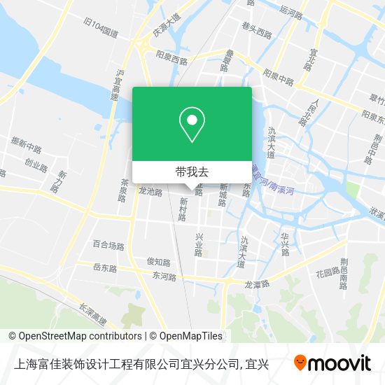 上海富佳装饰设计工程有限公司宜兴分公司地图