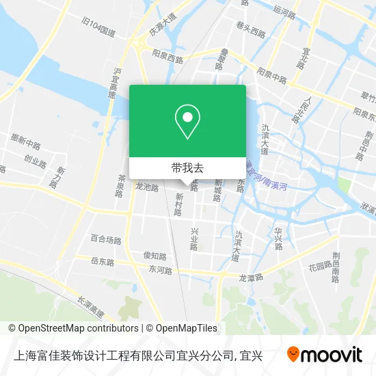 上海富佳装饰设计工程有限公司宜兴分公司地图