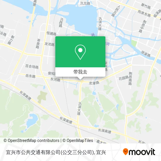 宜兴市公共交通有限公司(公交三分公司)地图