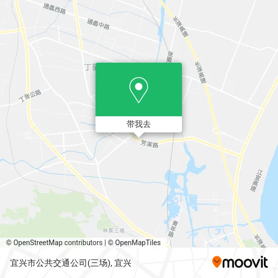 宜兴市公共交通公司(三场)地图