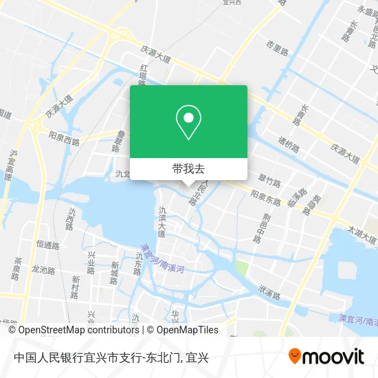 中国人民银行宜兴市支行-东北门地图