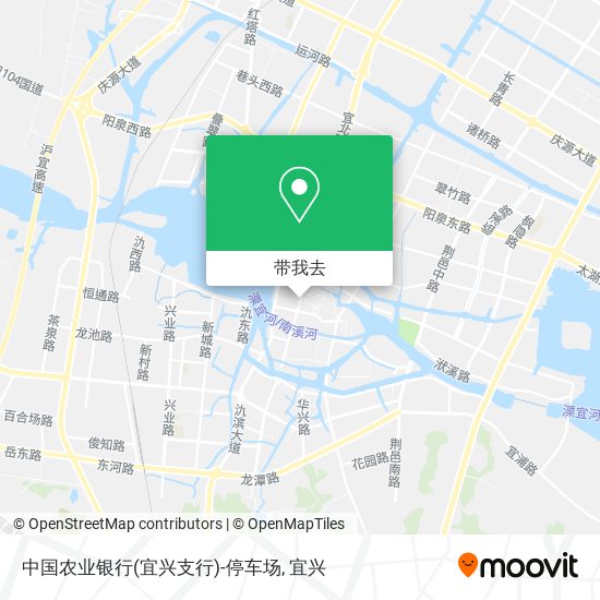 中国农业银行(宜兴支行)-停车场地图