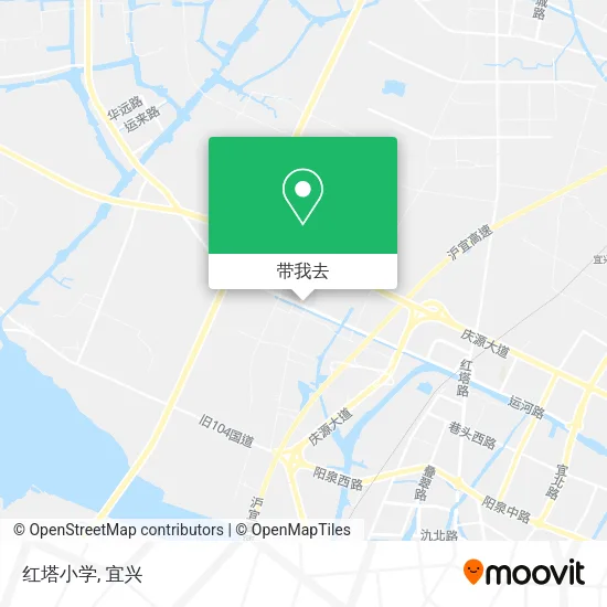 红塔小学地图