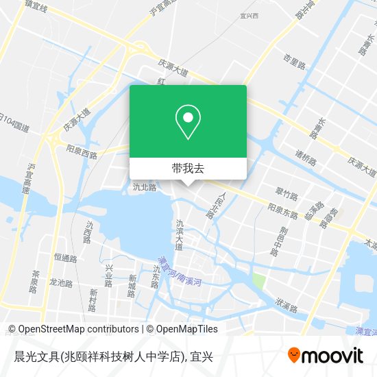 晨光文具(兆颐祥科技树人中学店)地图