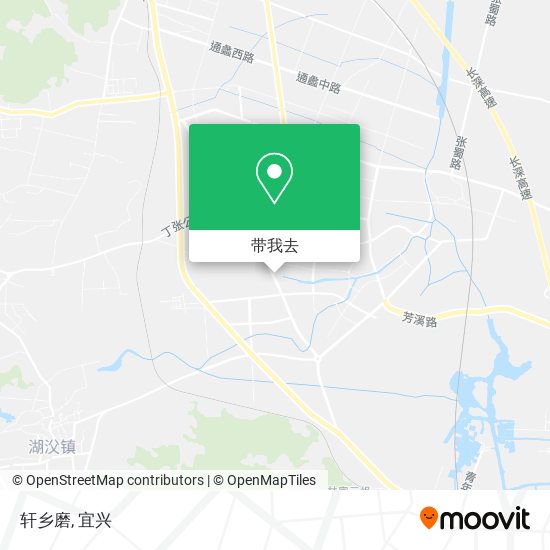 轩乡磨地图