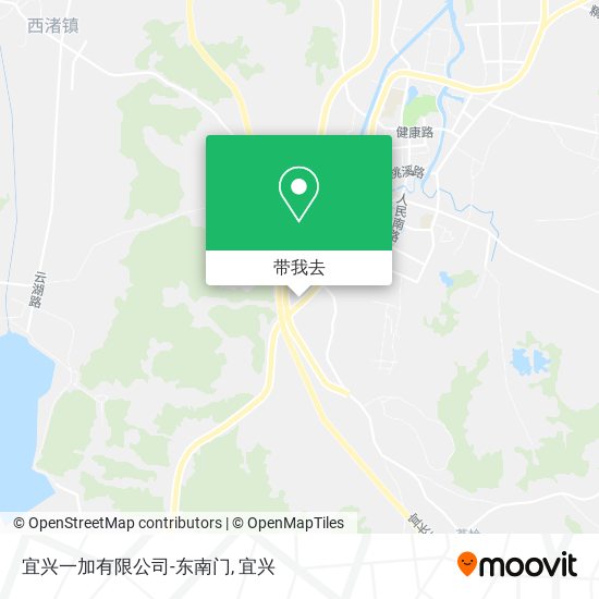 宜兴一加有限公司-东南门地图