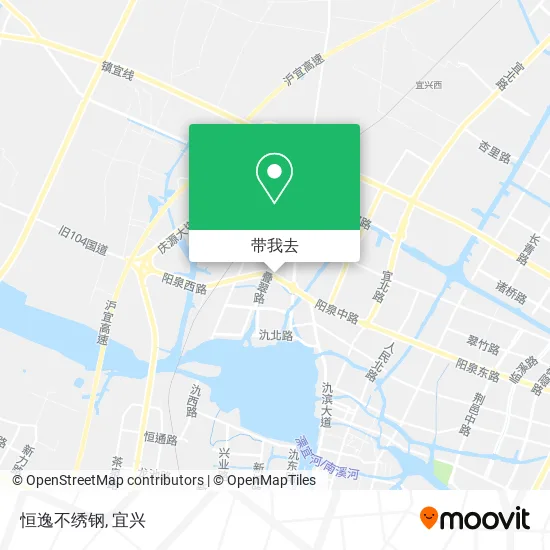 恒逸不绣钢地图