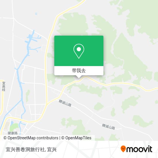 宜兴善卷洞旅行社地图