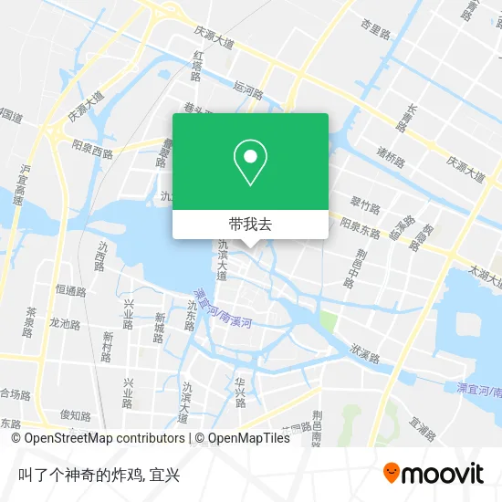 叫了个神奇的炸鸡地图