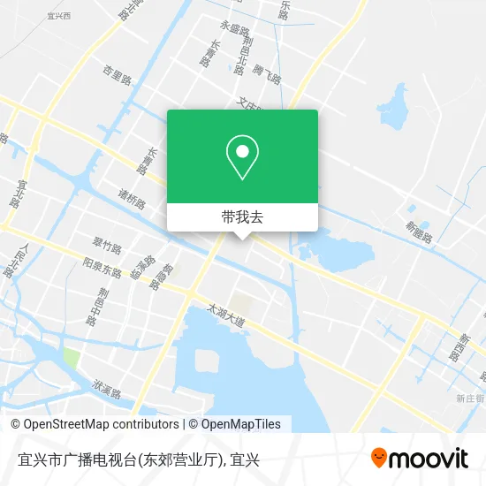 宜兴市广播电视台(东郊营业厅)地图