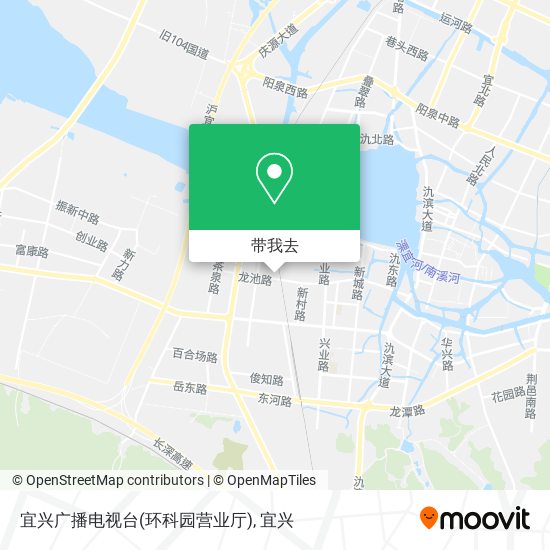 宜兴广播电视台(环科园营业厅)地图