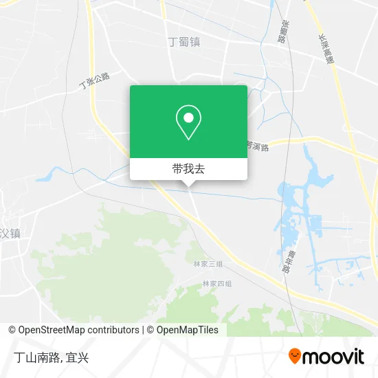 丁山南路地图