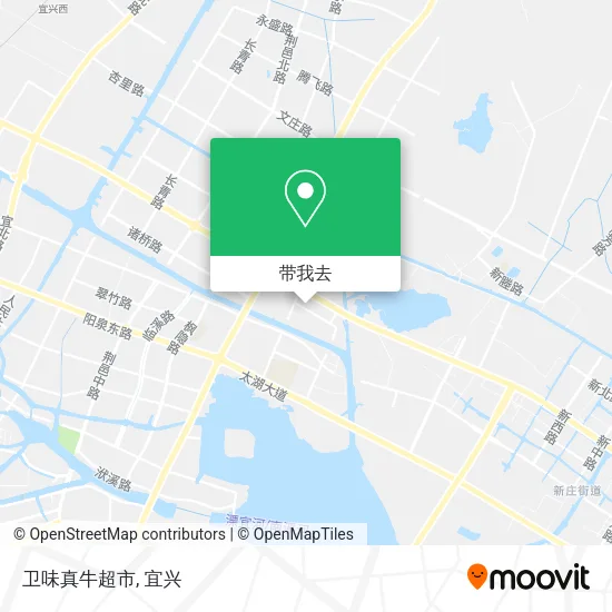 卫味真牛超市地图