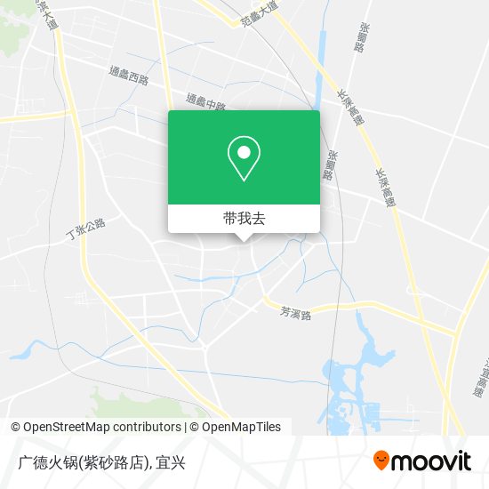 广德火锅(紫砂路店)地图