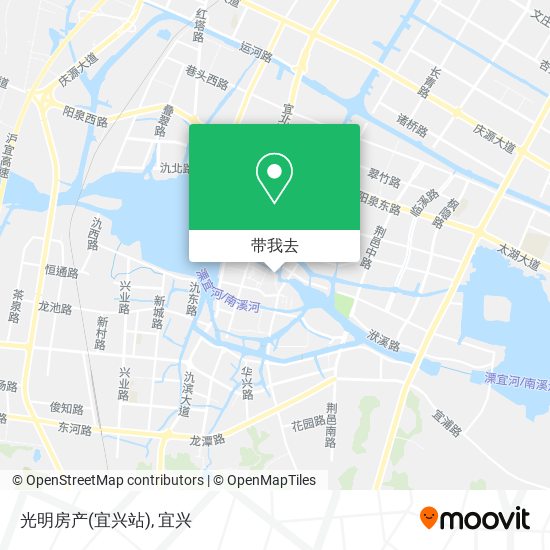 光明房产(宜兴站)地图