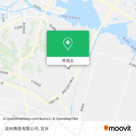 诺科陶瓷有限公司地图