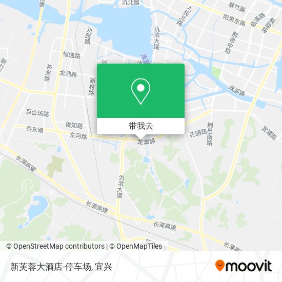 新芙蓉大酒店-停车场地图