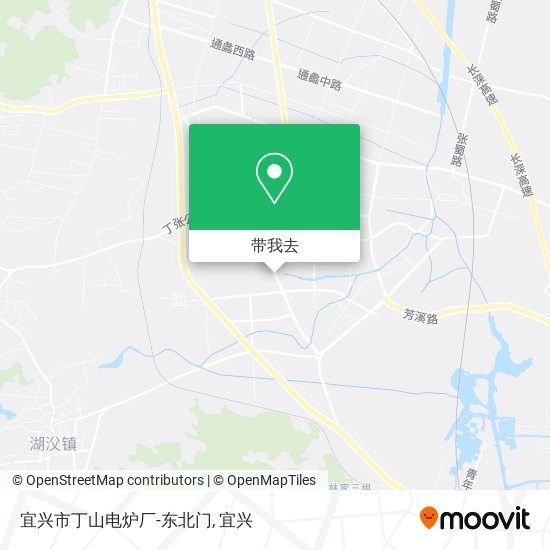 宜兴市丁山电炉厂-东北门地图