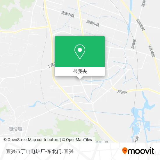 宜兴市丁山电炉厂-东北门地图