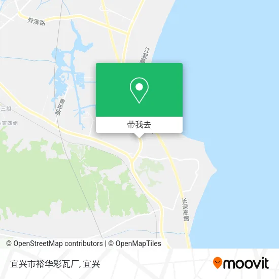 宜兴市裕华彩瓦厂地图