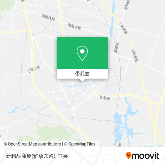 新精品商厦(解放东路)地图