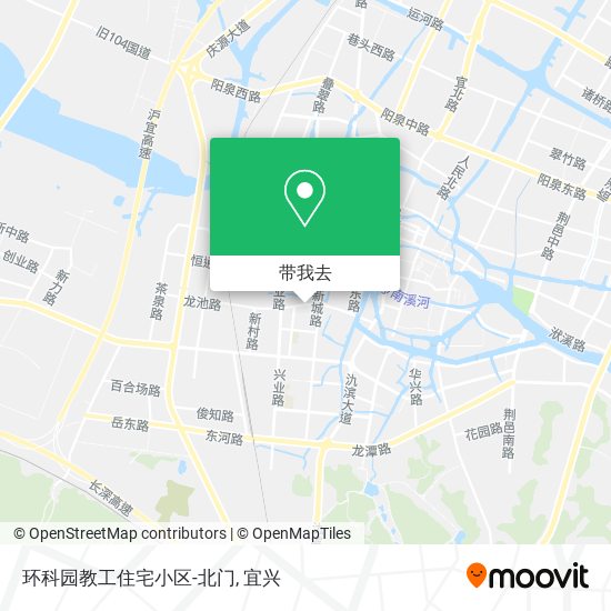 环科园教工住宅小区-北门地图