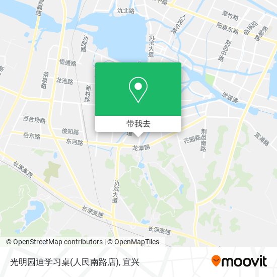 光明园迪学习桌(人民南路店)地图