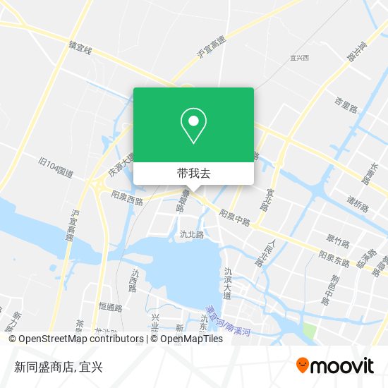 新同盛商店地图