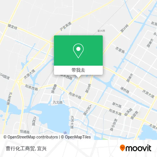 曹行化工商贸地图