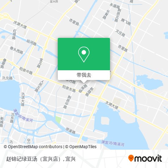 赵锦记绿豆汤（宜兴店）地图
