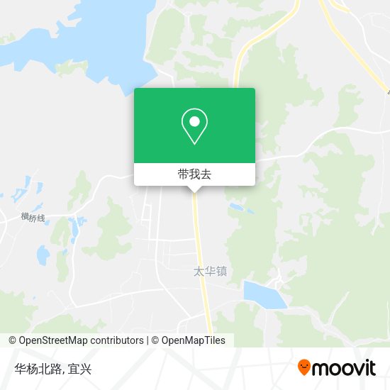华杨北路地图