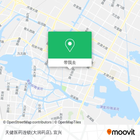 天健医药连锁(大润药店)地图