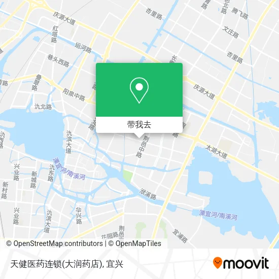 天健医药连锁(大润药店)地图