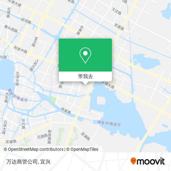 万达商管公司地图