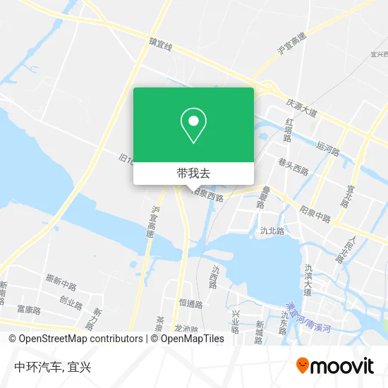 中环汽车地图