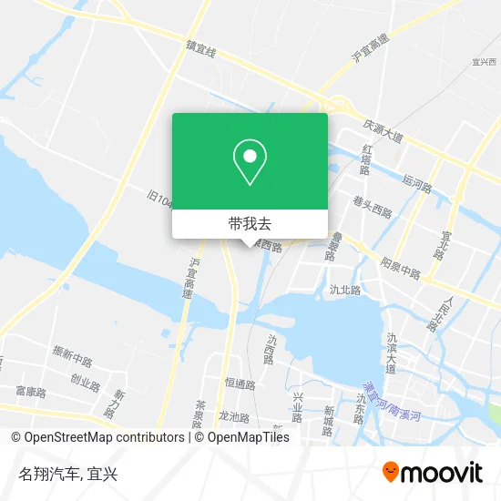名翔汽车地图