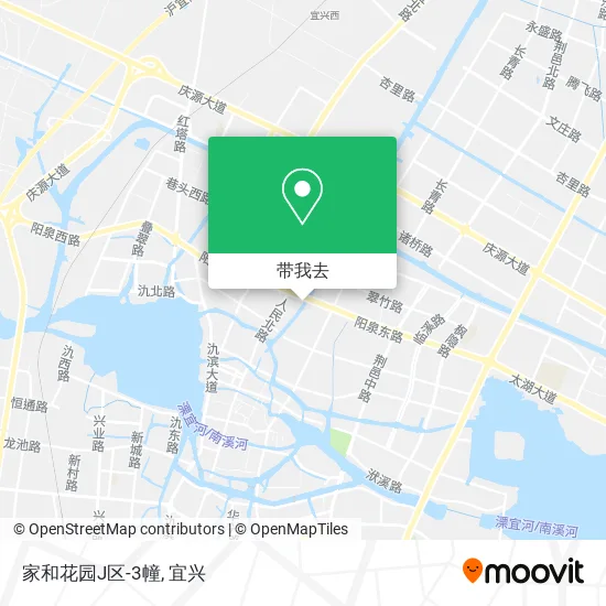 家和花园J区-3幢地图
