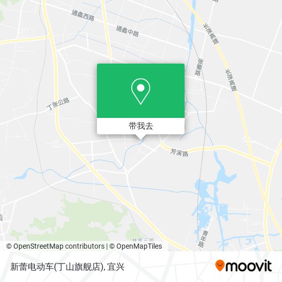 新蕾电动车(丁山旗舰店)地图