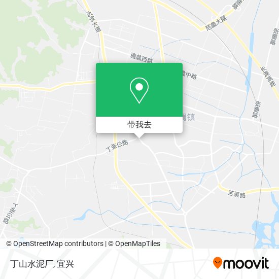 丁山水泥厂地图